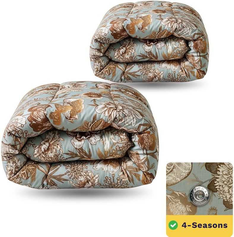 Zelesta - Wonderbed 4 Seasons Double - Botanic Chique - Dekbed