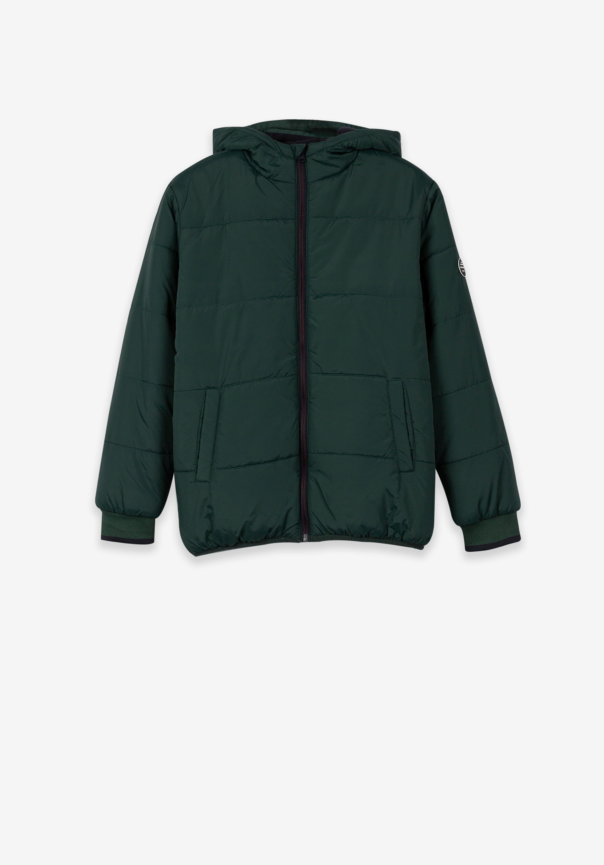 Casaco Acolchoado com Capuz Water Resistant