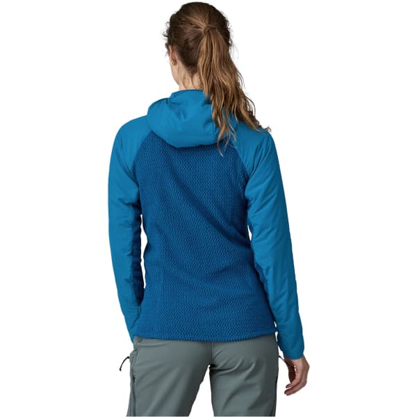 Doudoune randonnée PATAGONIA W'S NANO-AIR LIGHT HYBRID HOODY ENDLESS BLUE