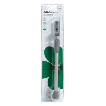 AXA telescopische raamuitzetter grijs 30 cm binnendraaiend