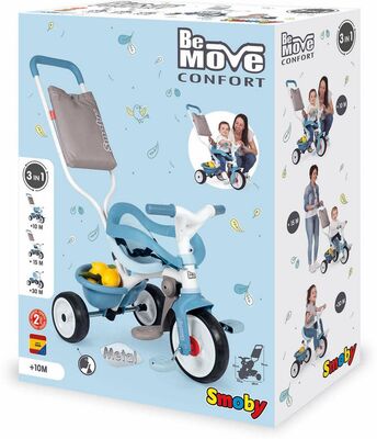 Smoby Be Move Trehjuling Comfort, Blå