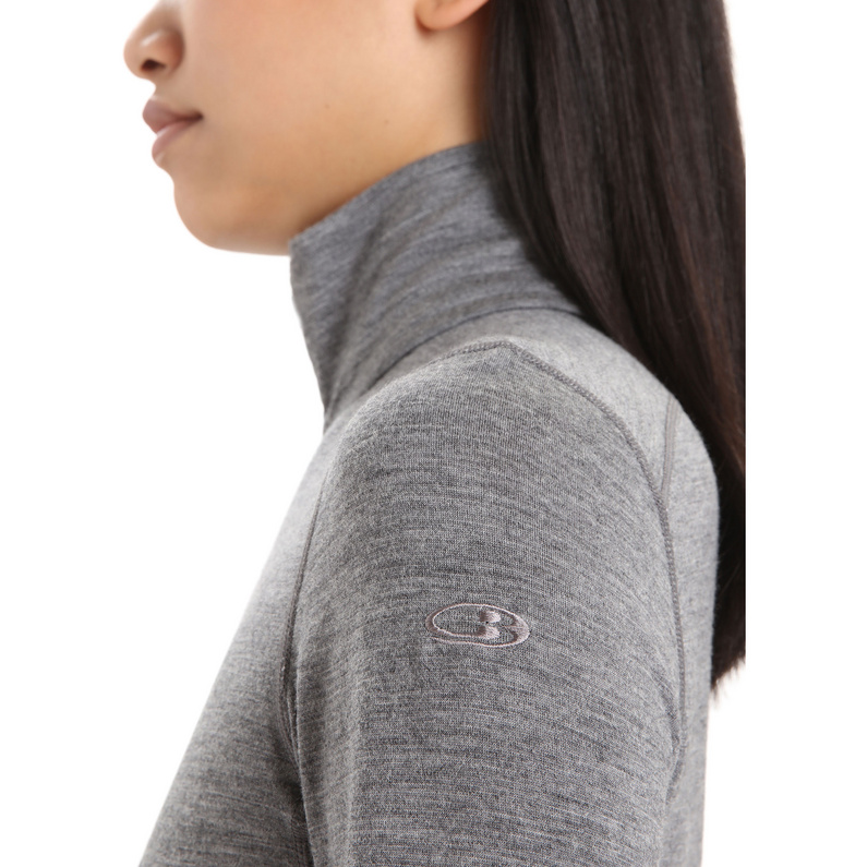 Icebreaker Damen 200 Oasis Half Zip Longsleeve