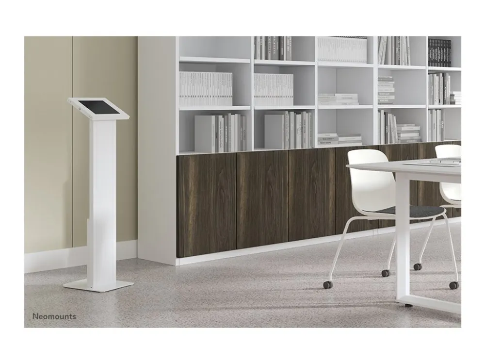 Neomounts FL15-750WH1 - Stativ - for tablet - låsbar - hvid - skærmstørrelse: 9.7