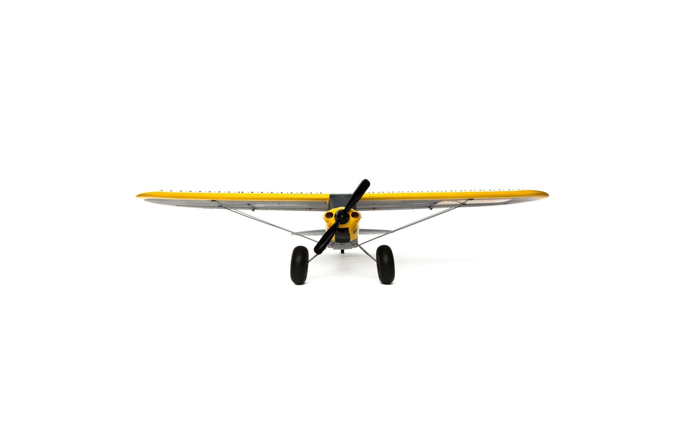 Motorflugzeug Carbon Cub S2, 1300 mm SAFE BNF Basic<br>Buschflieger Modell mit Brushless Antrieb
