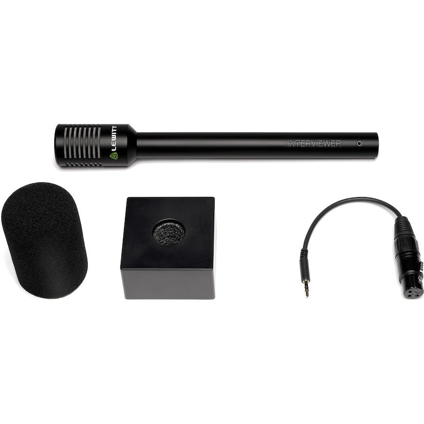 Lewitt Interviewer reporter microfoon