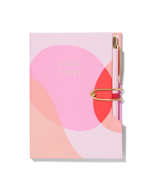 carnet de notes autocollantes en 8 parties
