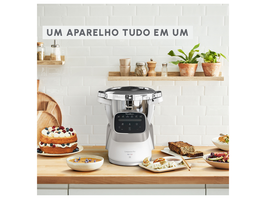 ROBOT DE COZINHA MOULINEX HF850810 COMPANION XL PRO