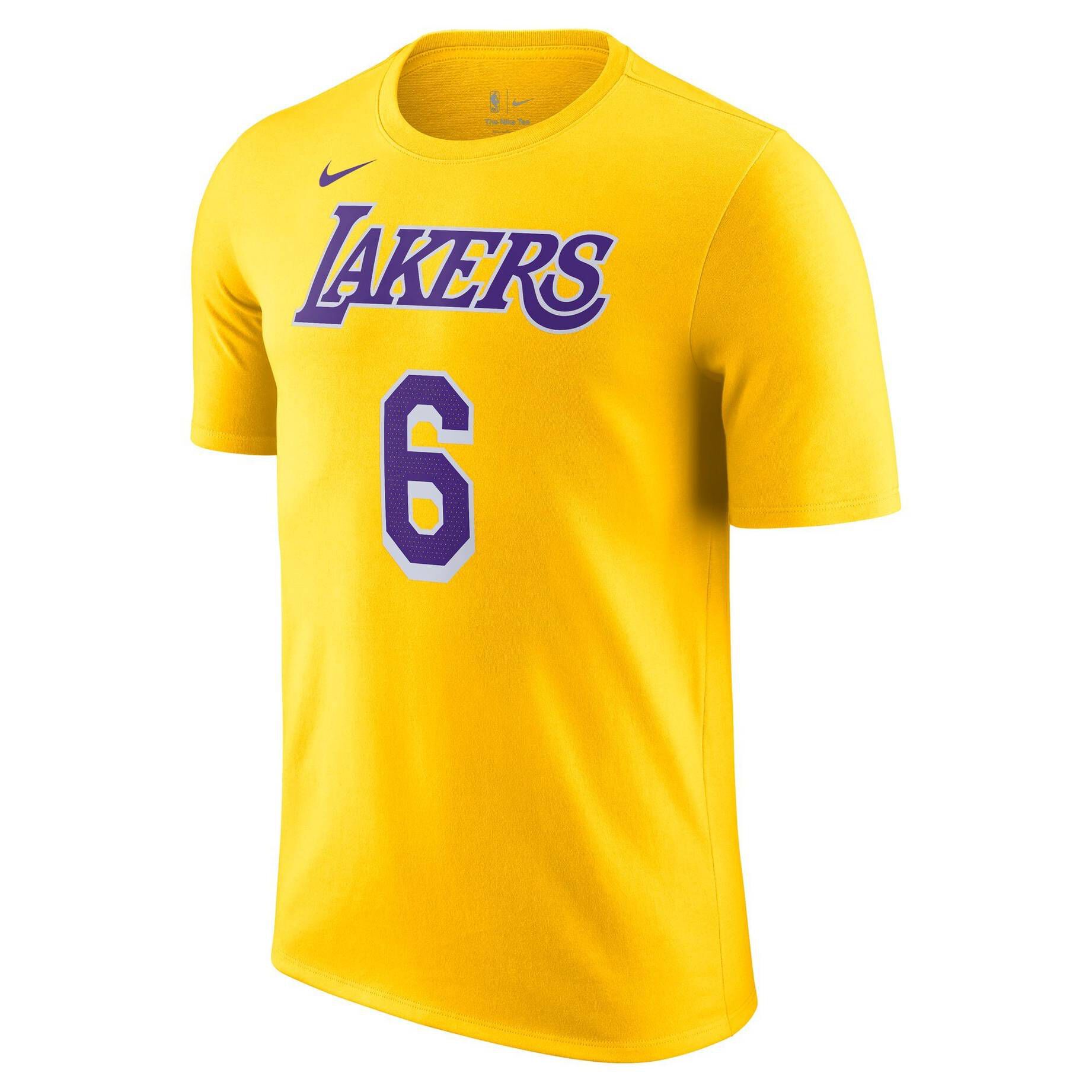 Nike| Herren Basketballshirt NBA LOS ANGELES LAKERS JAMES LEBRON