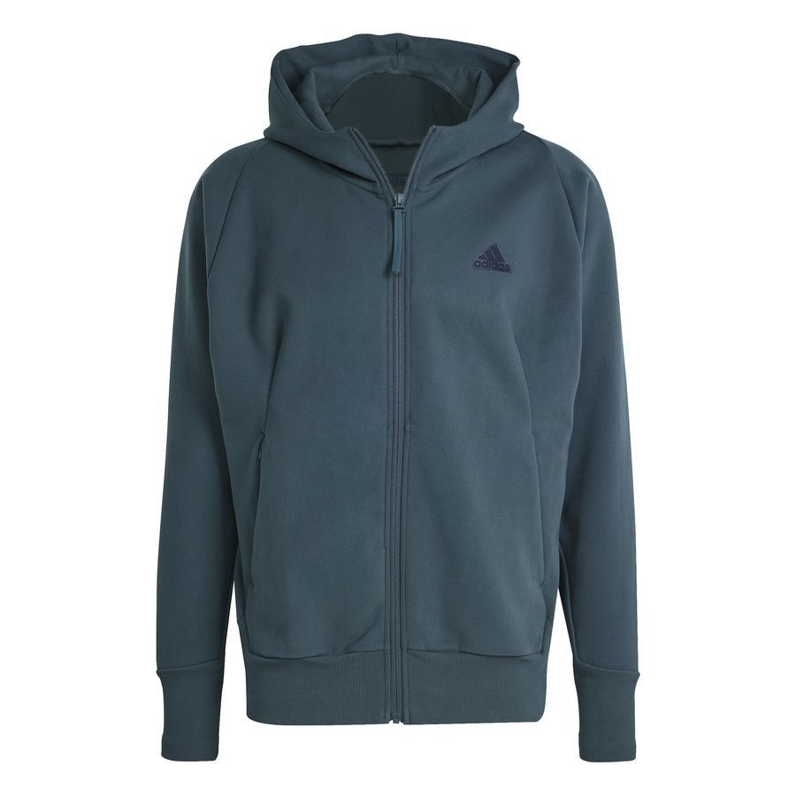 adidas Sweat à Capuche Z.N.E. Winterized Full Zip - Legend Ivy