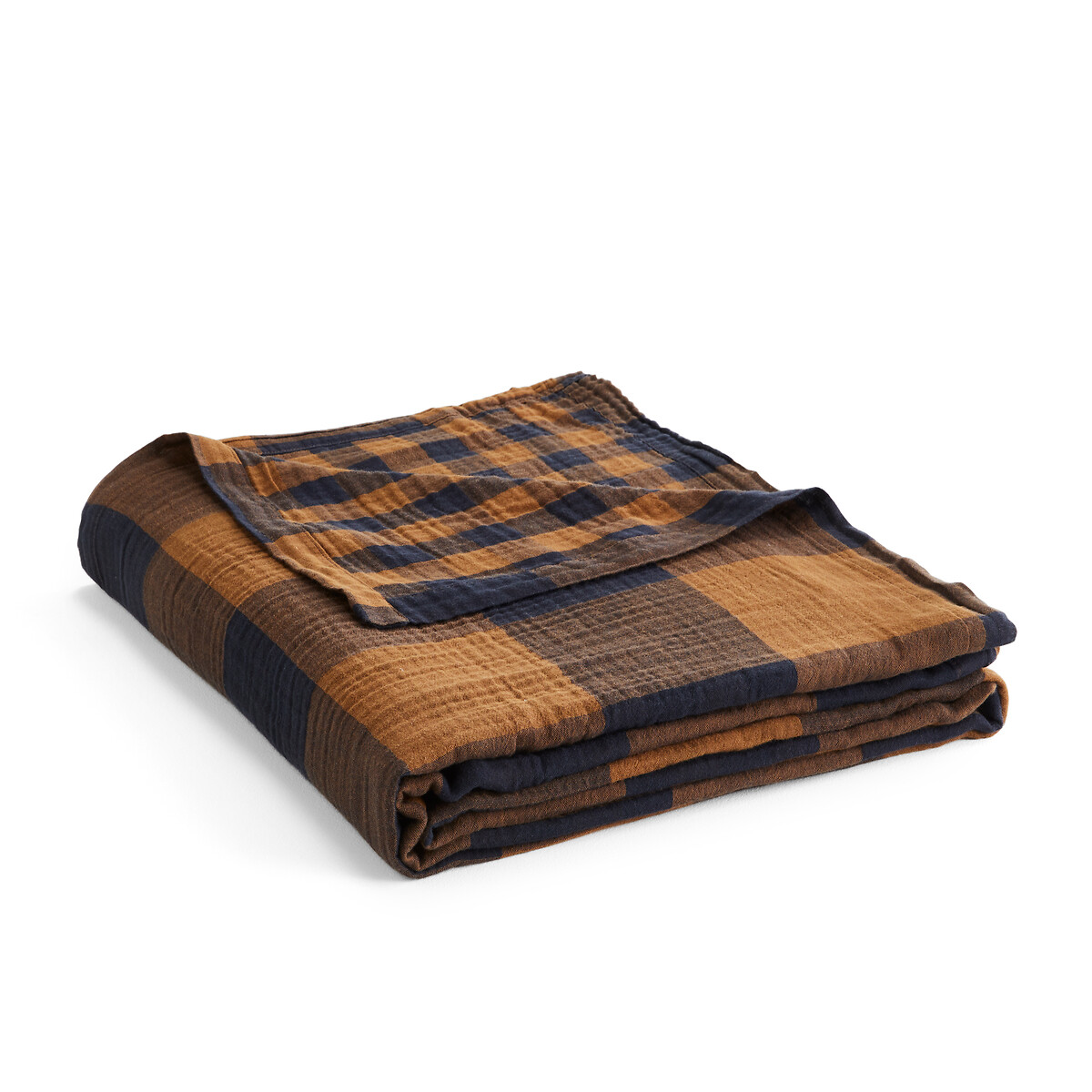 LA REDOUTE INTERIEURS<br>Cama de casal em tetra xadrez Calix