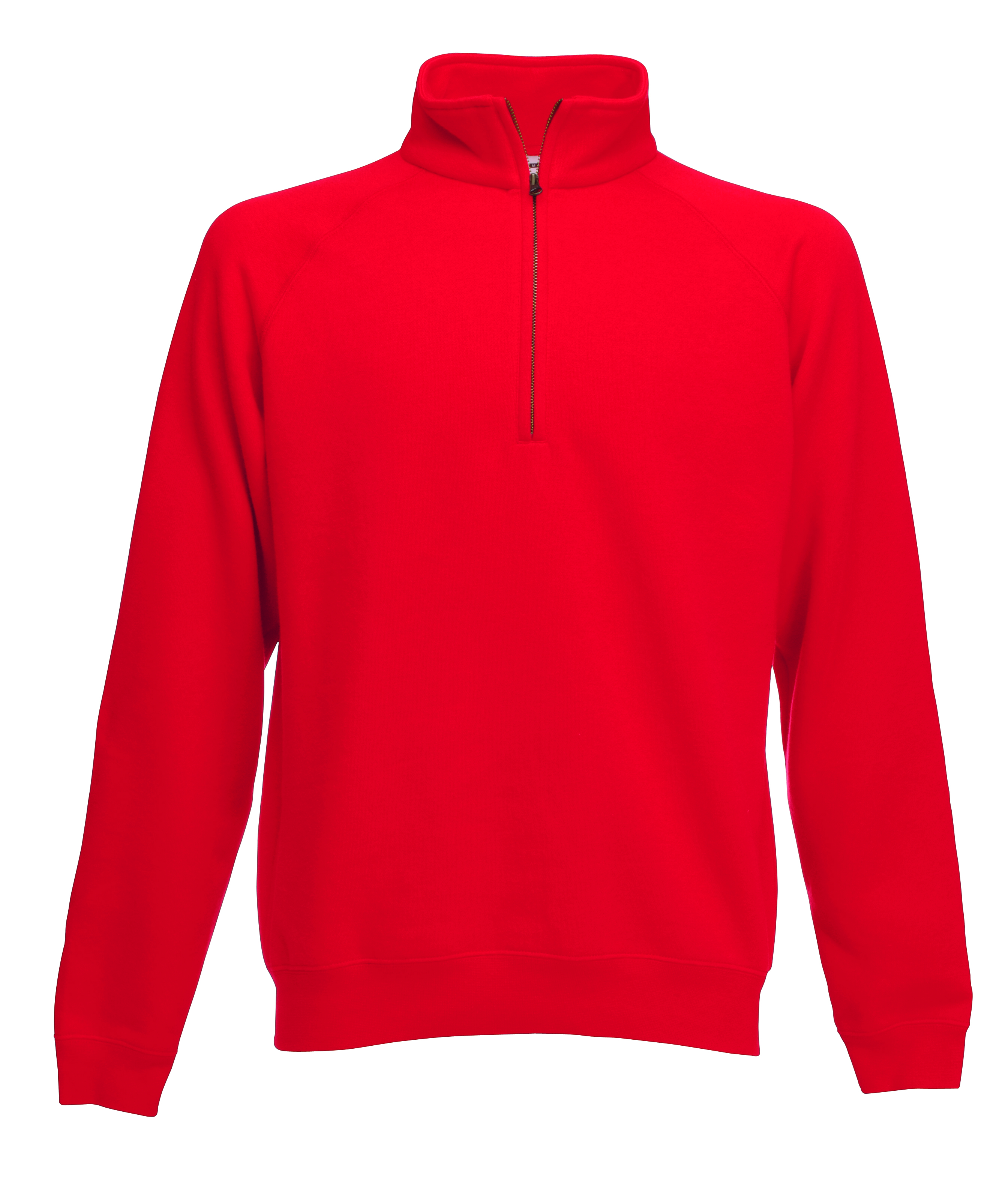 Fruit of the Loom SS830 - Sweat-shirt zippé 1/4 Premium 80/20