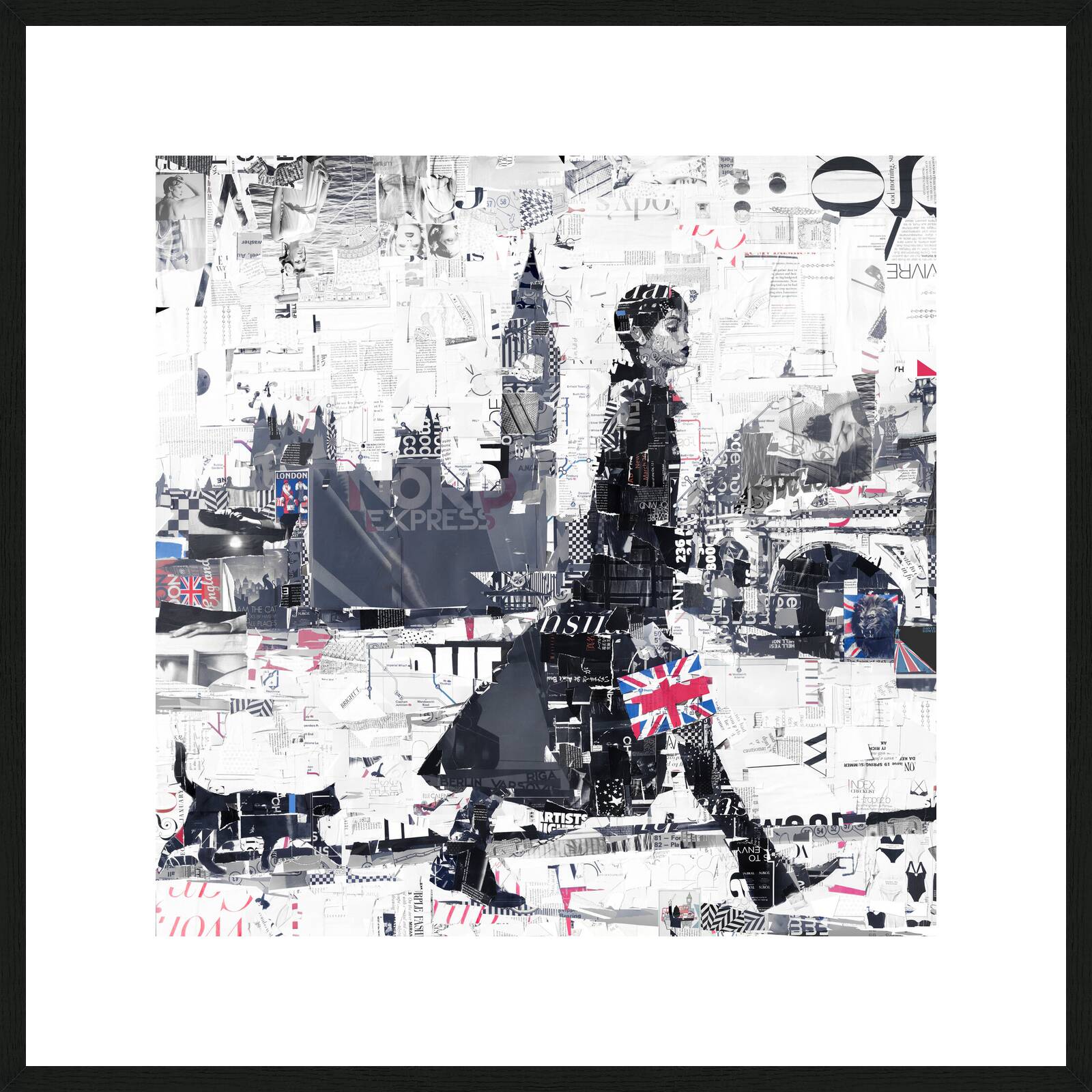 Union Jack and Jill by Derek Gores - Limited Edition. Edition of: 150. Signed.