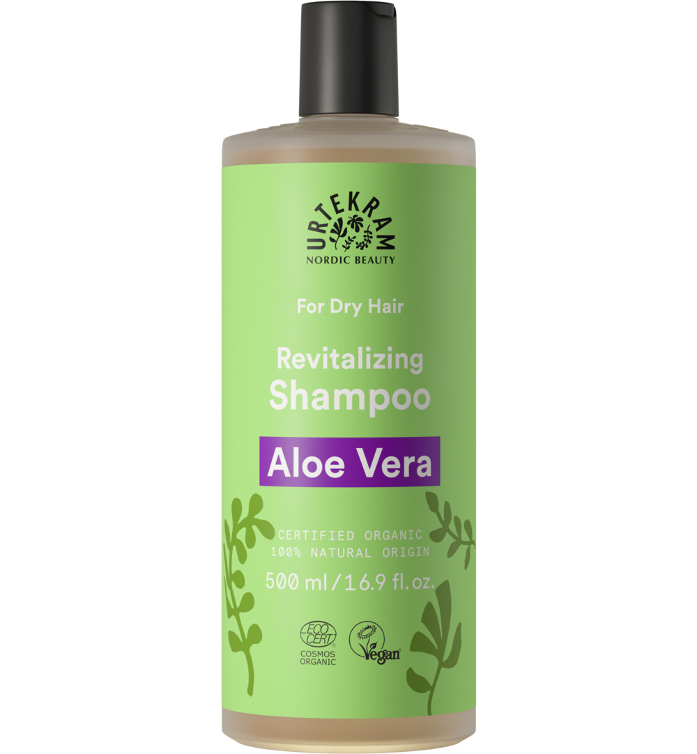 Urtekram Shampoo aloe vera droog haar (500 ml)