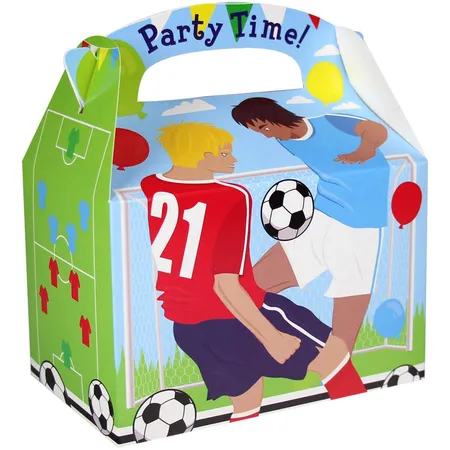 amscan Party Box Fußball Party Time