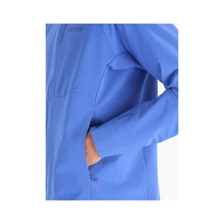 Marmot Pinnacle Driclime Hoody Trail Blue
