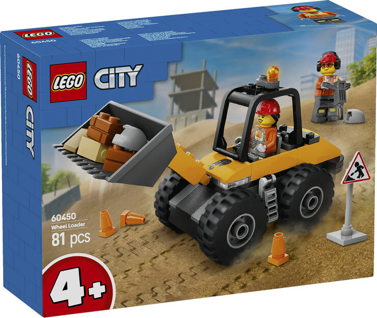 Lego Gul gummiged 60450