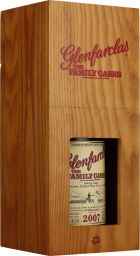 GLENFARCLAS VINTAGE 2007 FAMILY CASKS 70CL