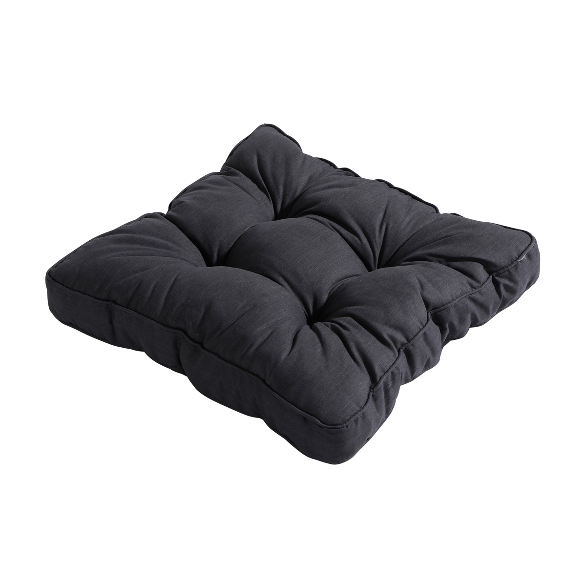 Madison Basic black Zitkussen - Set van 4
