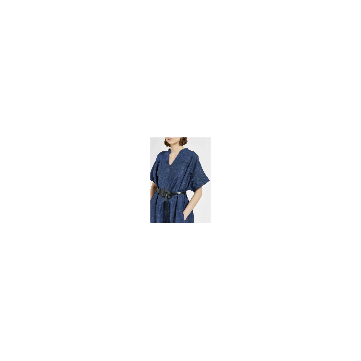 Maska Gürtel Drew No Buckle Belt Black