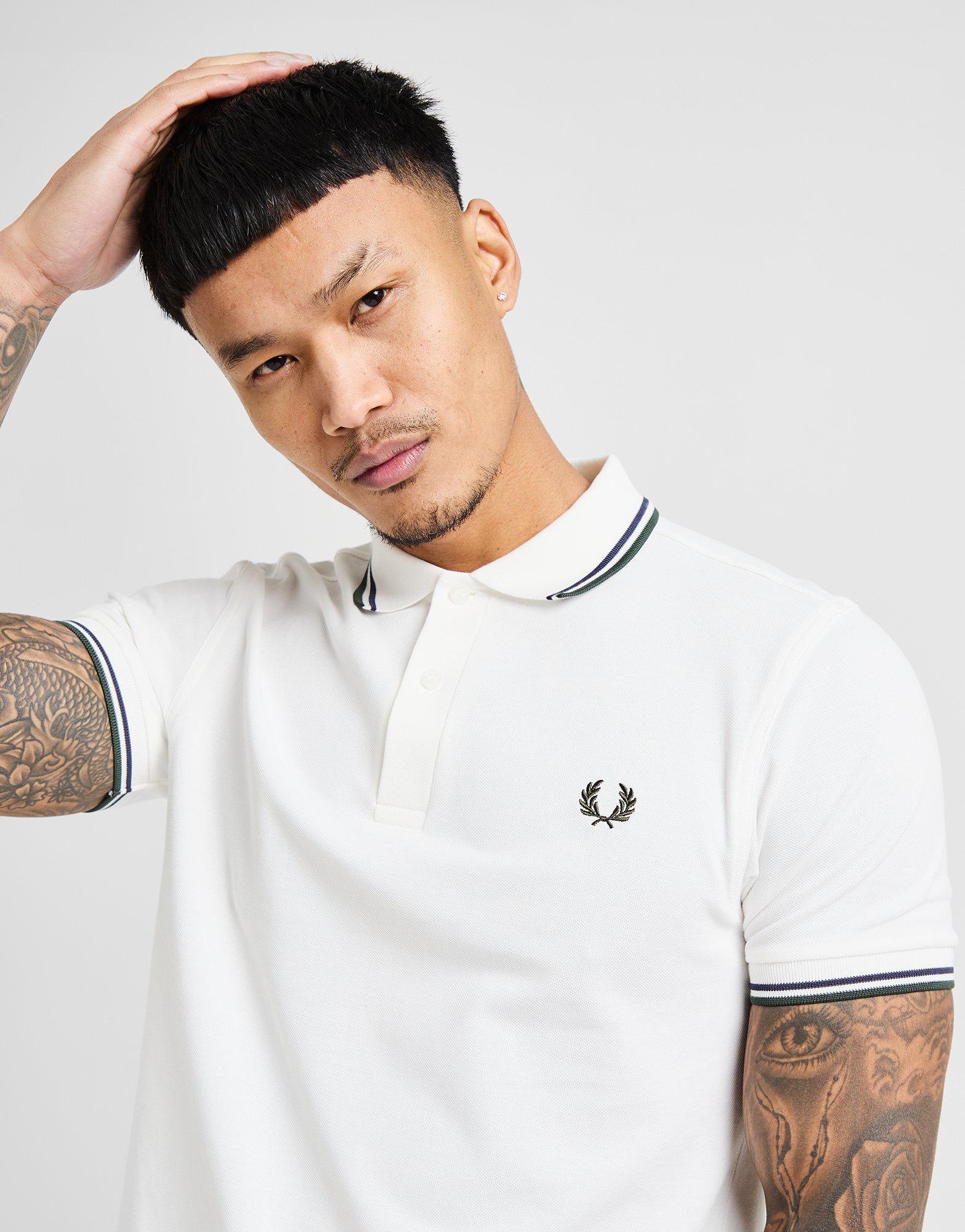 Fred Perry Polo Double Liseré Homme