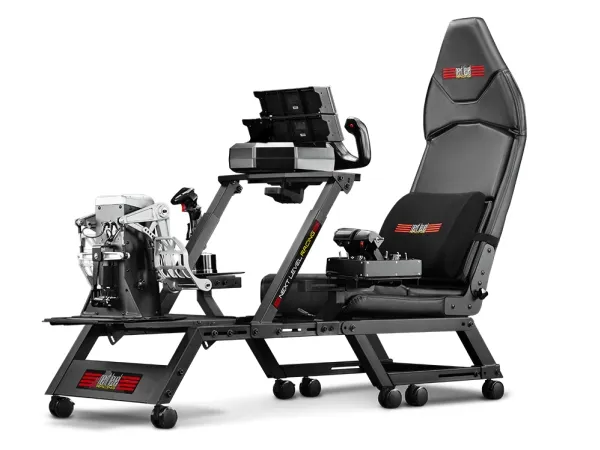 Next Level Racing F-GT - Racersimulationscockpit - mat sort