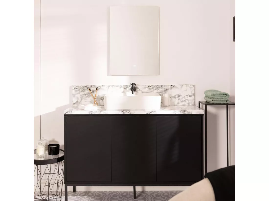 Miroir Salle de Bain avec Éclairage LED Small Mason 68x48cm 6000K Blanc froid