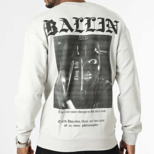 Sweat Crewneck Gris Clair