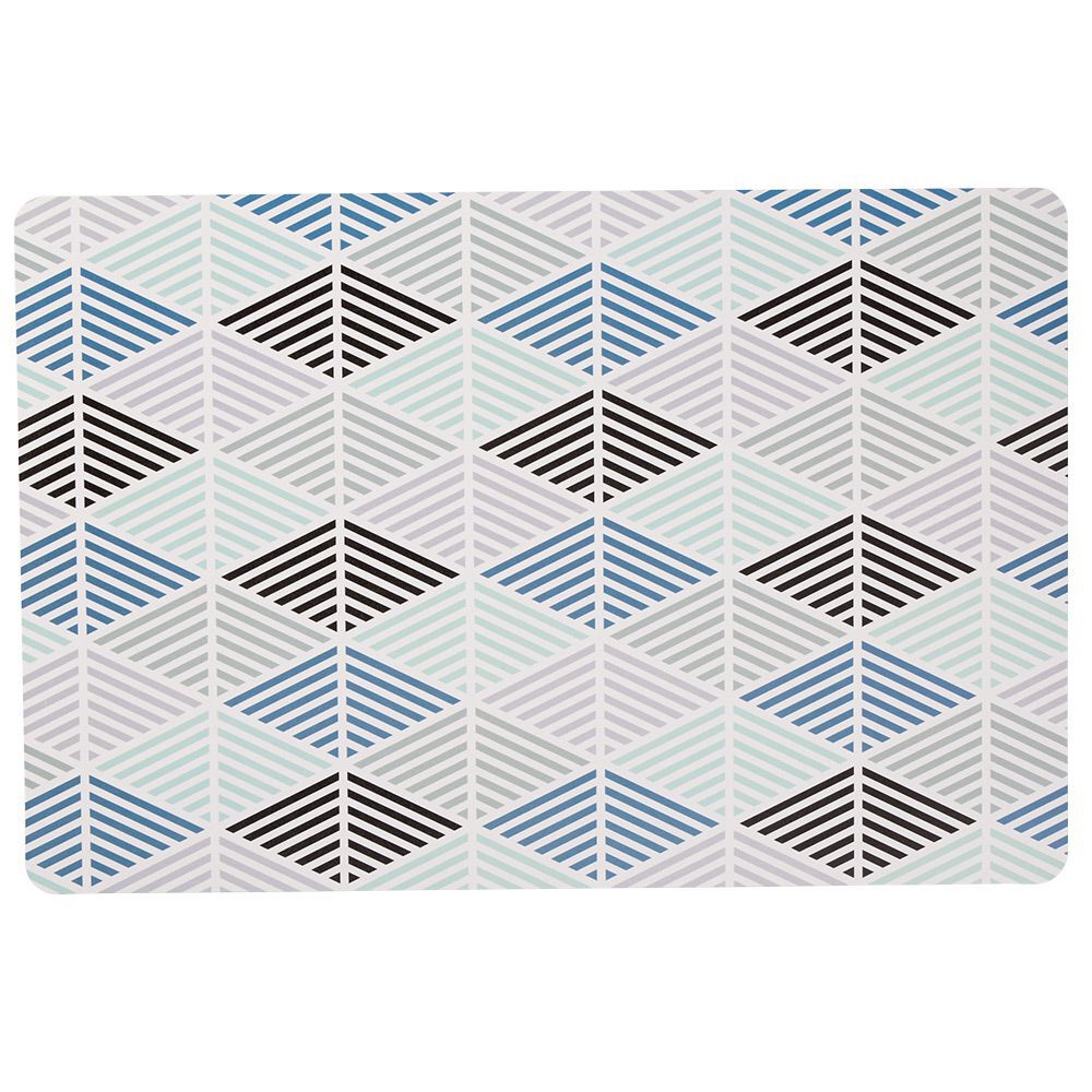 Set de table plastique imprimé arabesque 45x30 cm