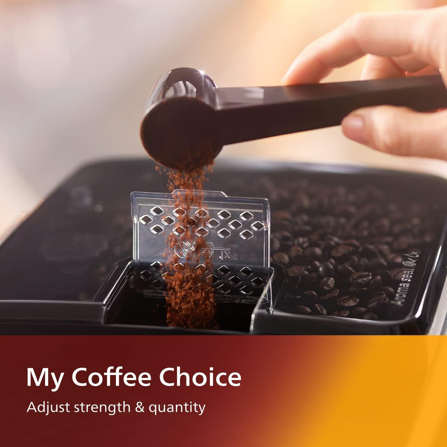 Máquina de café expresso totalmente automática Philips Série 3200 - Espumador de leite LatteGo e café gelado, 5 variedades de café, visor tátil intuitivo, preta (EP3241/74)