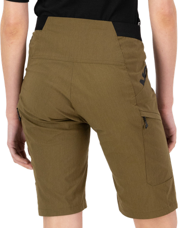 DIVERSION Damen-Bikeshorts  dark olive  M