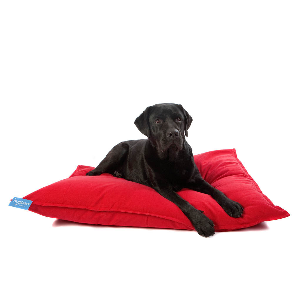 Lex & Max Tivoli - Hondenkussen - Rood - 70x100x14 cm - L