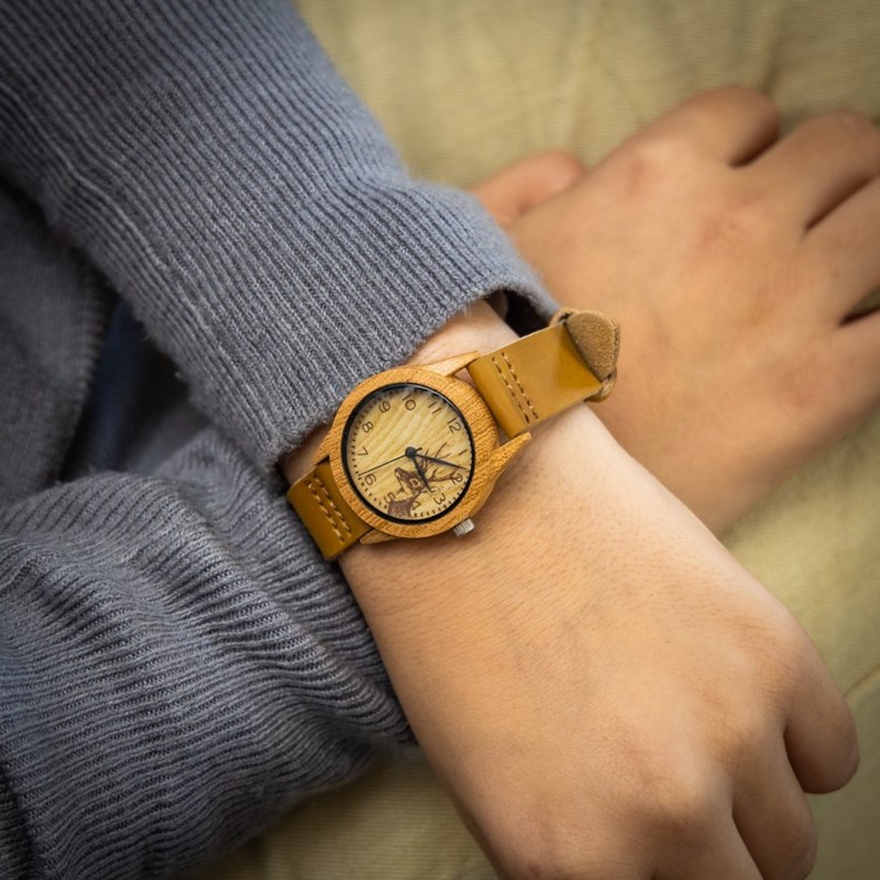Montre Femme CHTIME bracelet Cuir Marron
