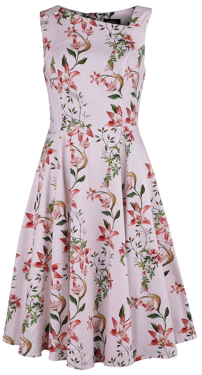 Beatrix Floral Swing Dress | H&R London Robe mi-longue
