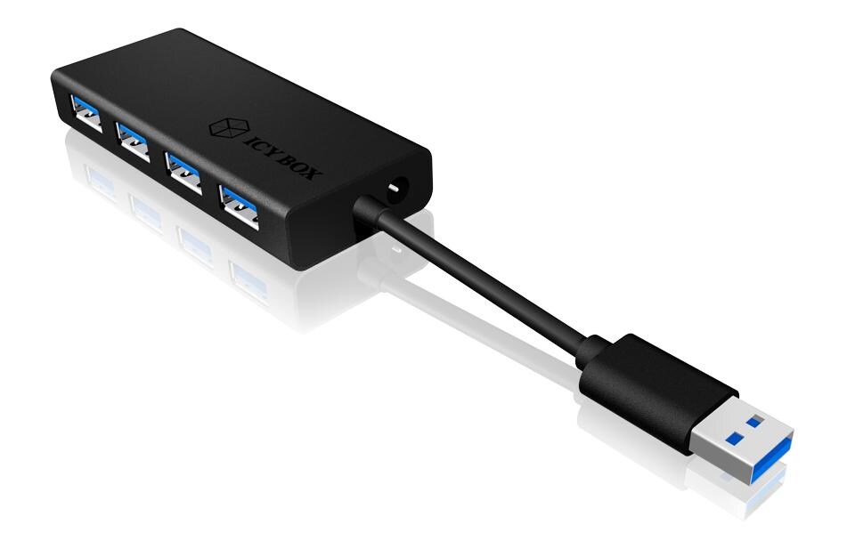 USB-Hub IB-AC6104-BUSB-3.0-Hub mit vier Ports
