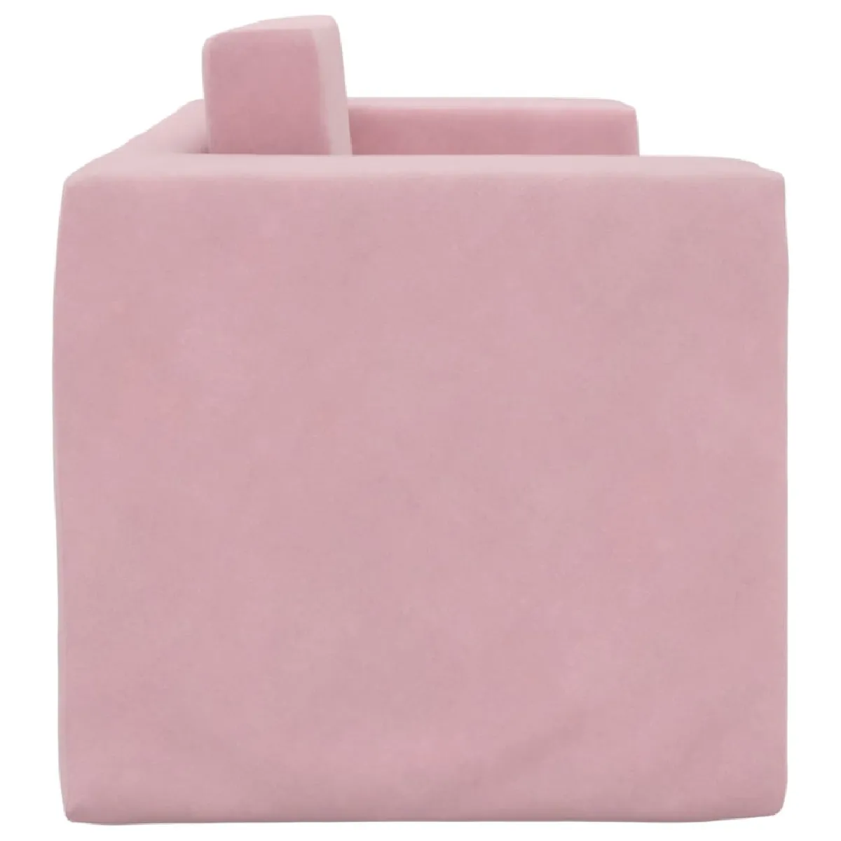 vidaXL Canapé-lit pour enfants 2 places - Rose