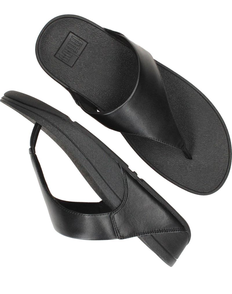 FitFlop Lulu Teenslippers Zwart Dames