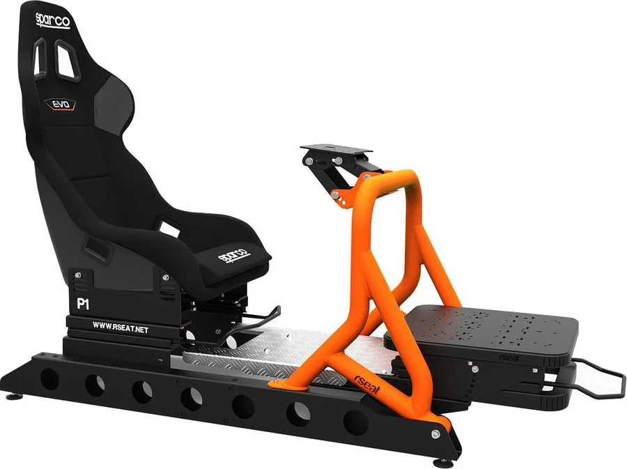 rSeat P1 Orange Sièges simulation gaming