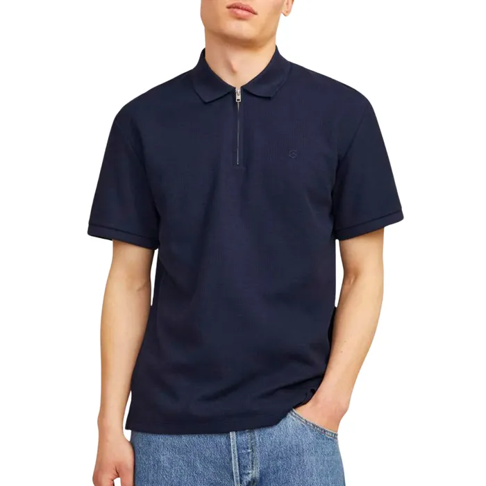 Jack & Jones Johnny Half Zip Polo Heren