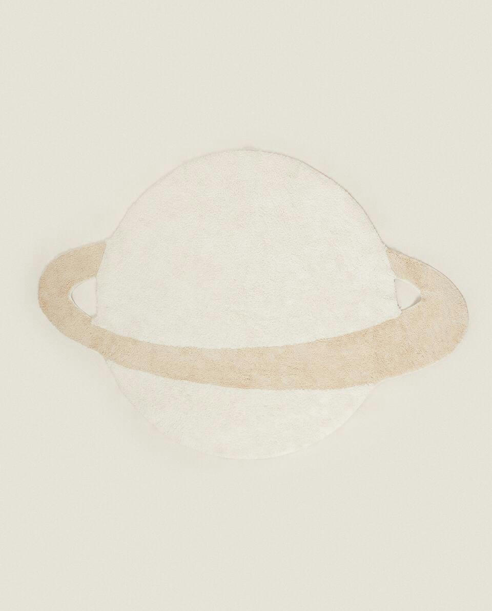 TAPETE EM FORMATO DE SATURNO