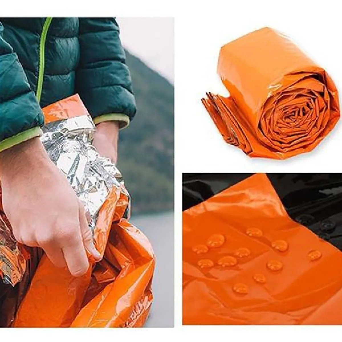 Totalcadeau Sac de Couchage de Survie