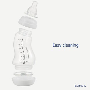 Difrax S-babyfles Natural 250ml - Raspberry 1ST