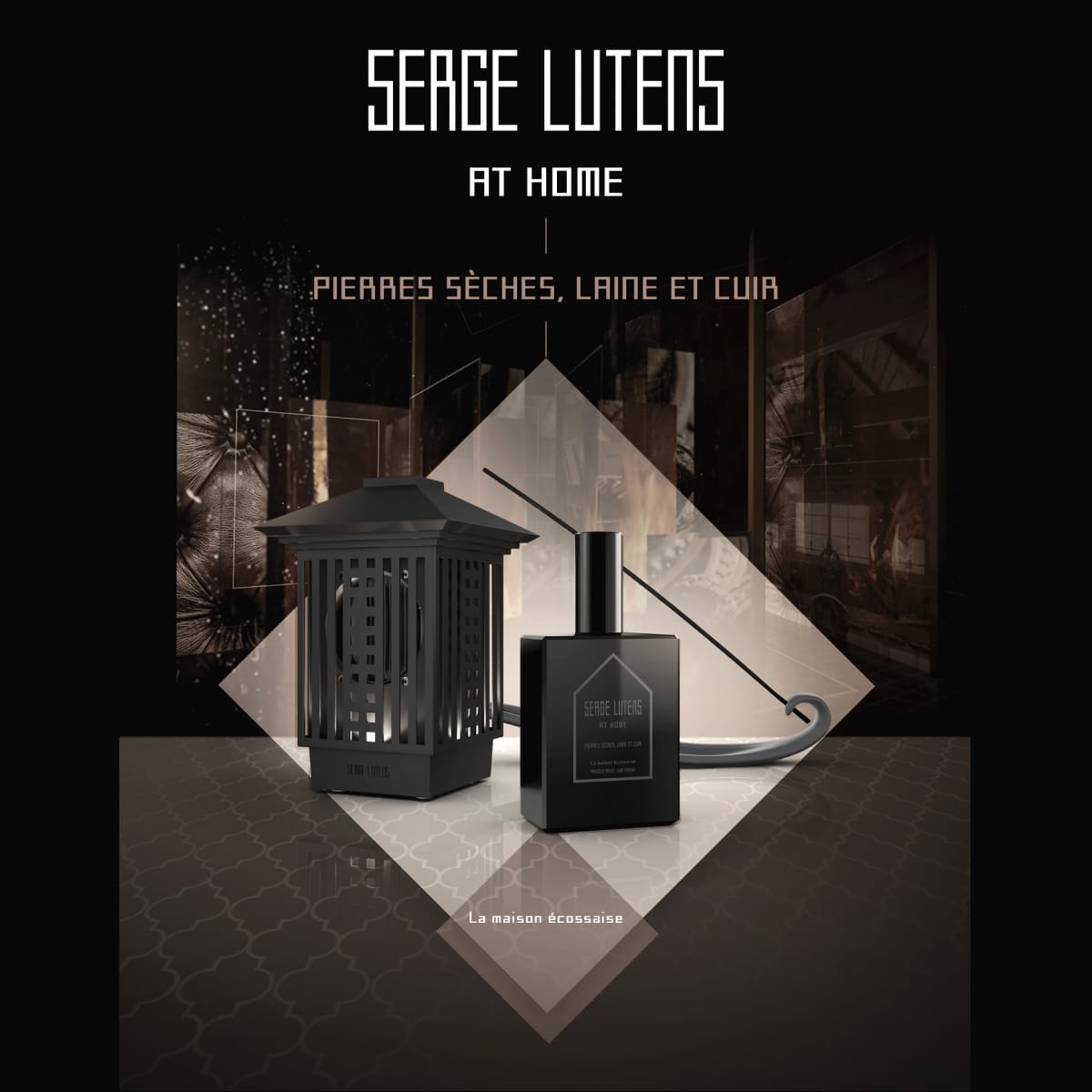 Serge Lutens Pierres Sèches Laine et Cuir - La Maison Écossaise Encens Parfumé