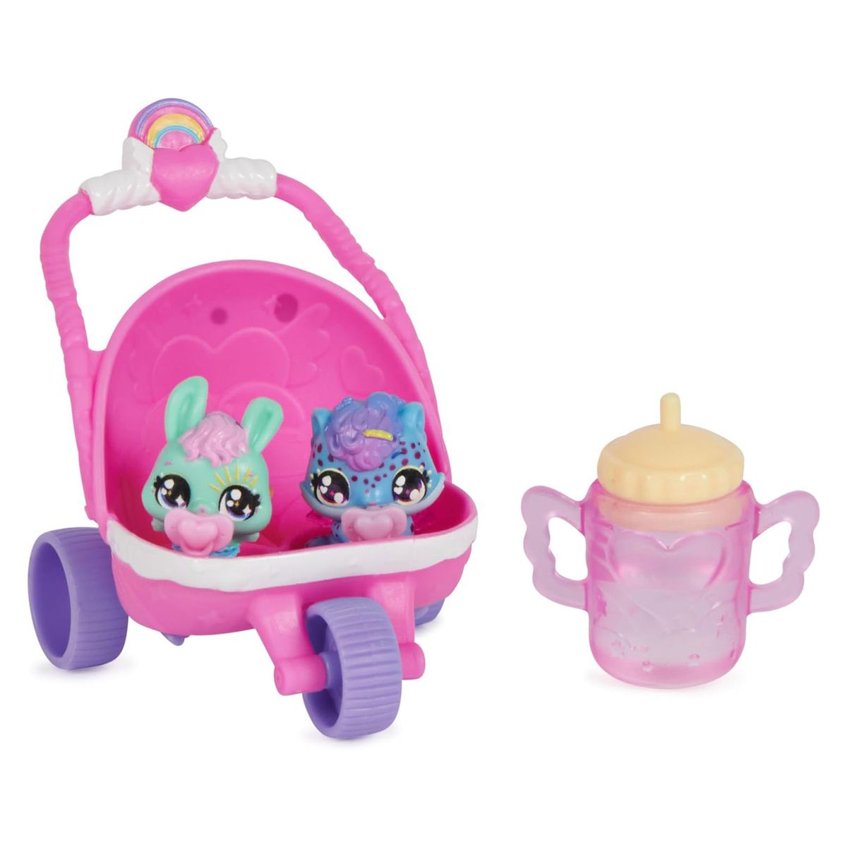Spin Master 6067741 (20143363) - Hatchimals - Alive! - Zwillingswagen Spielset
