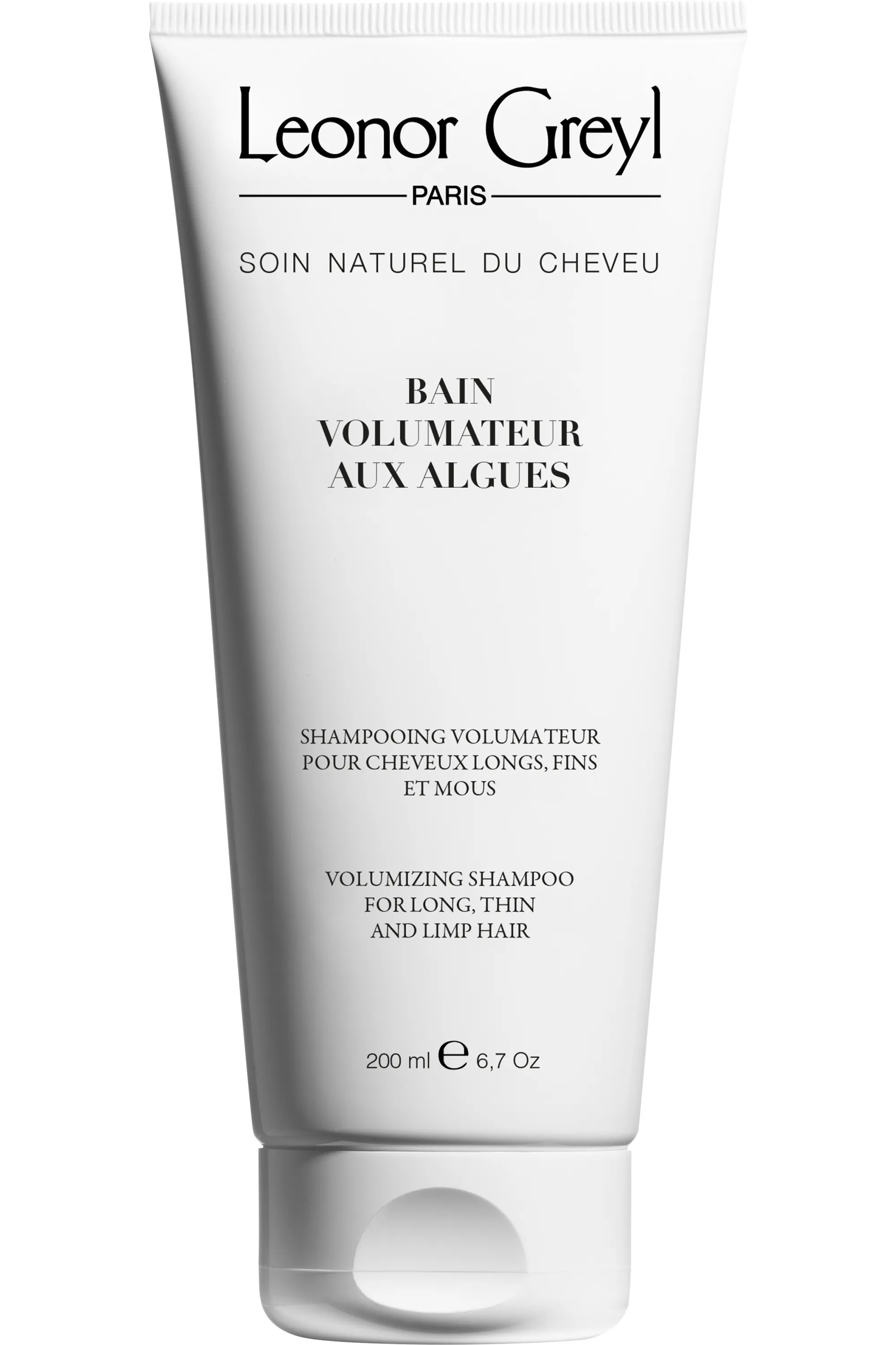Leonor Greyl Shampoing volumateur pour cheveux longs & fins Bain aux algues-200 ml