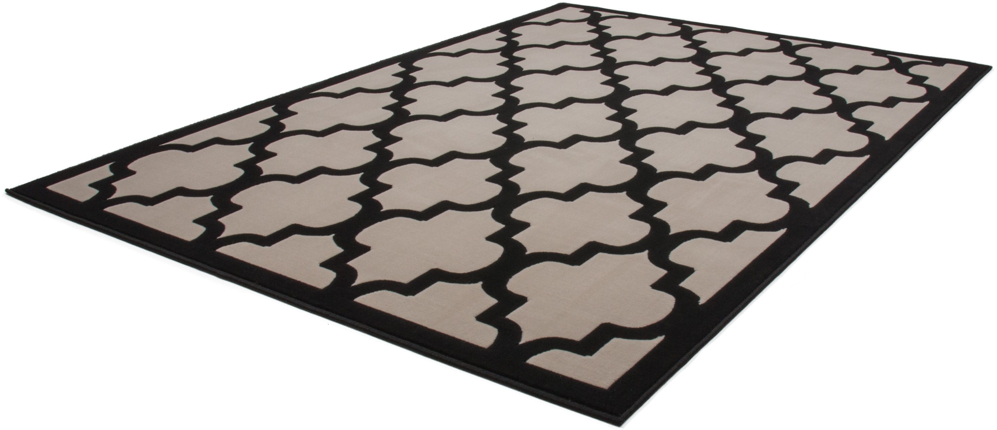 Vloerkleed 3097 Taupe Zwart Manolya