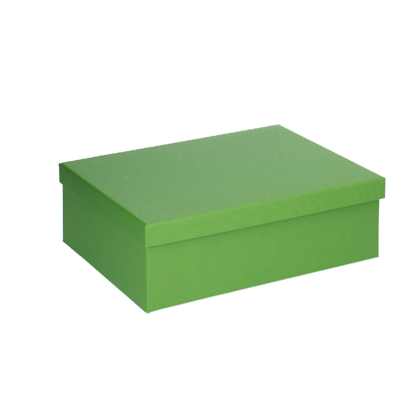 6er Set Geschenkkarton Uni, hellgrün