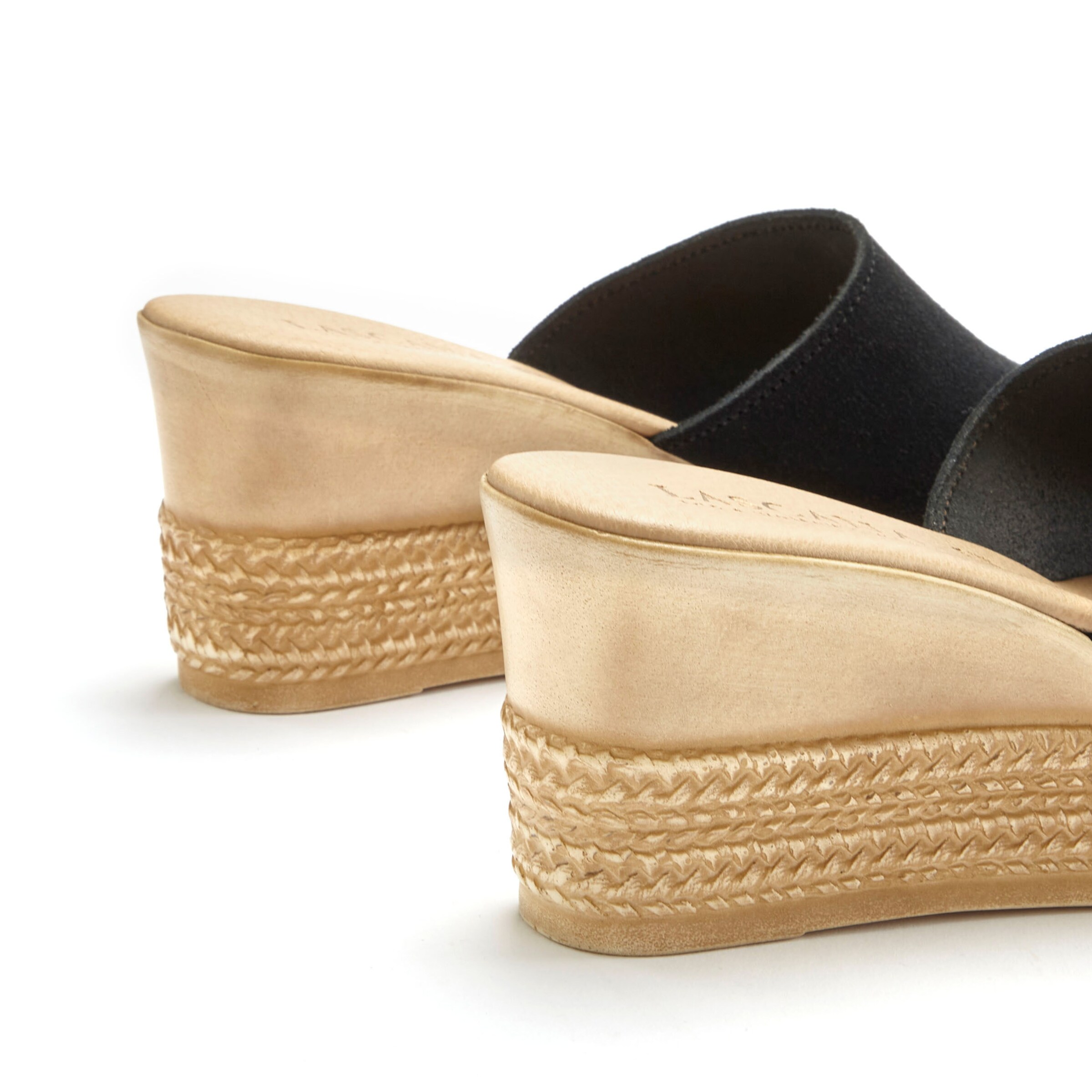 LASCANA Pantolette in schwarz