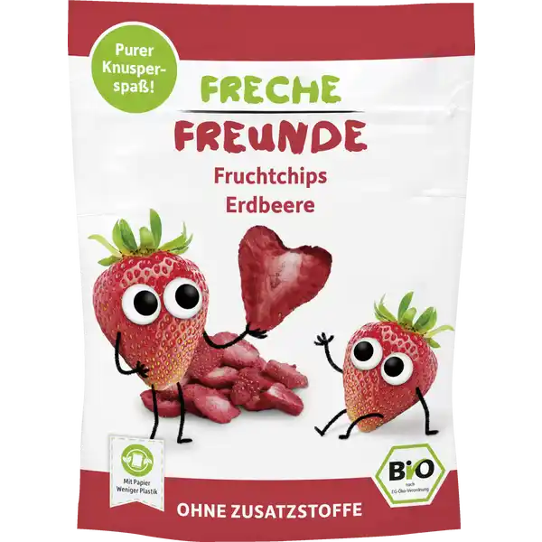 Bio Fruchtchips Erdbeere