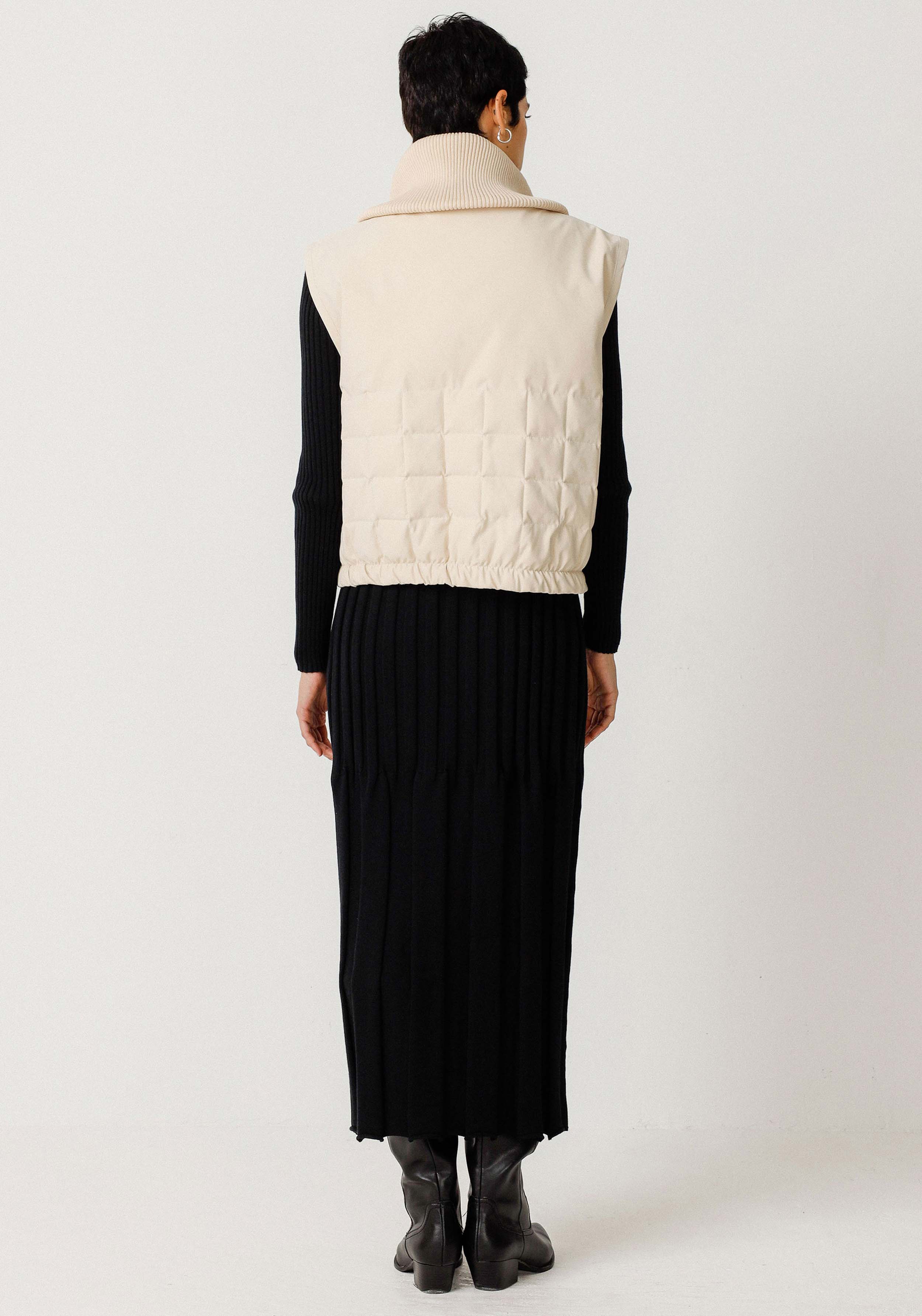 SKFK Pufferweste Amila Cream