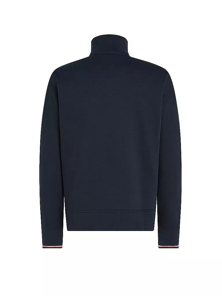 TOMMY HILFIGER Sweatjacke blau